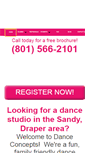 Mobile Screenshot of danceconceptsutah.com
